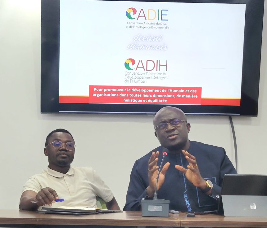 Raphaëlle Tchomnou avec Ouattara Zié