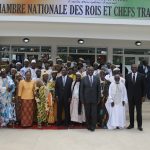 Photo de famille avec les chefs traditionnels