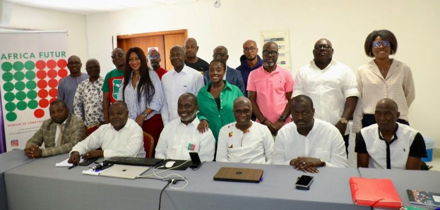 Les membres de l’association Africa Futur