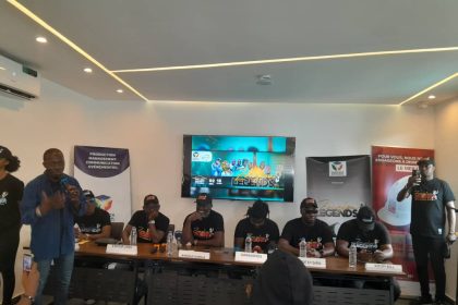 Les organisateurs de l'événement lors de la conférence de presse