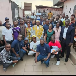 Photo de famille des militants ADCI Abobo