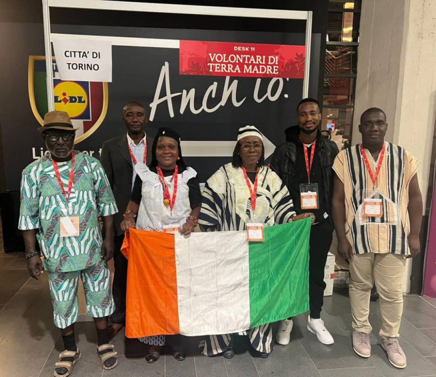 La délégation ivoirienne