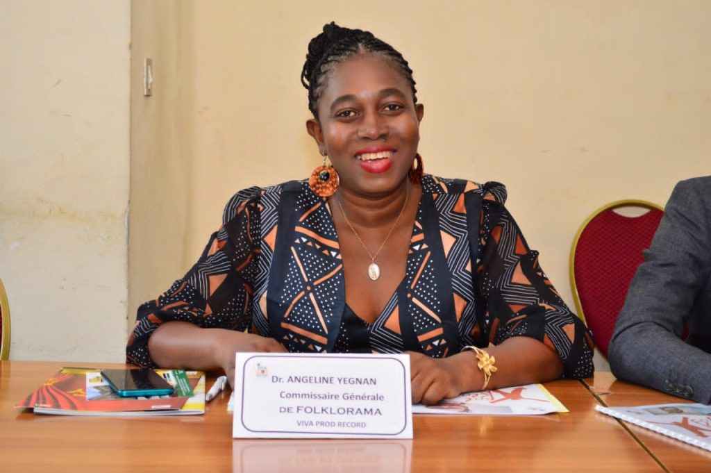 La commissaire générale, Dr Angeline Yegnan