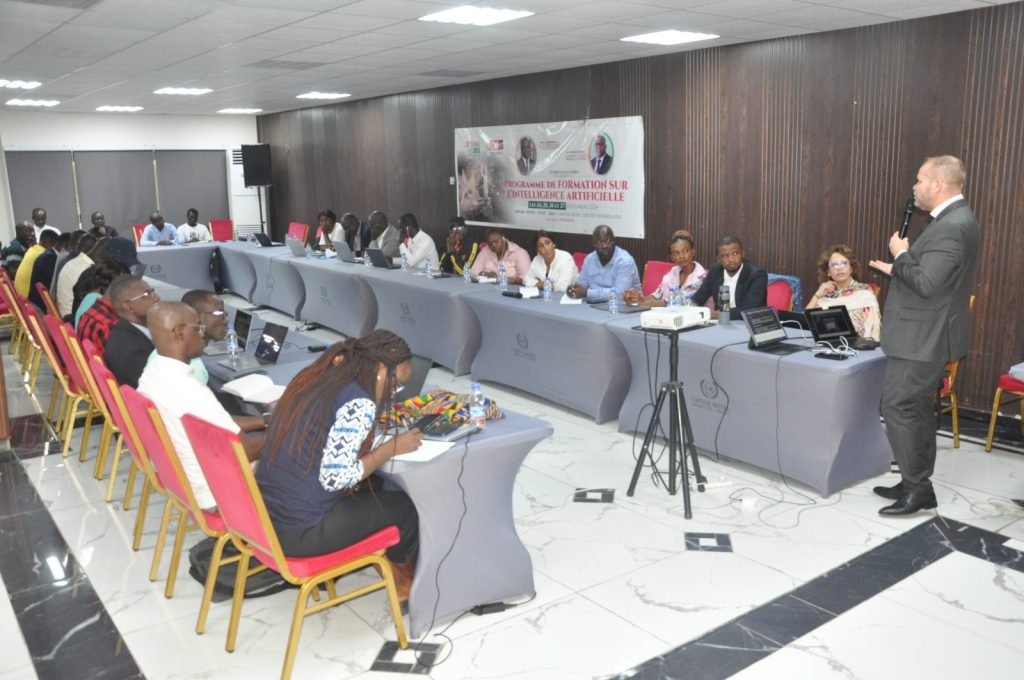 Les journalistes en formation