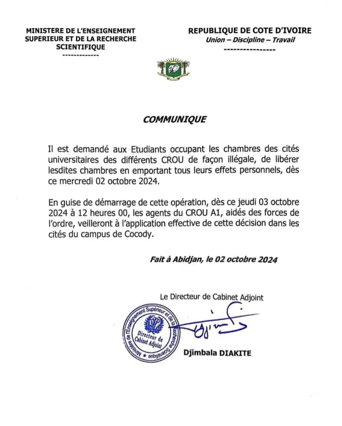 La déclaration Ministérielle