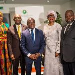 La délégation de MTN Côte d'Ivoire autour du ministre Ibrahim Kalil Konaté