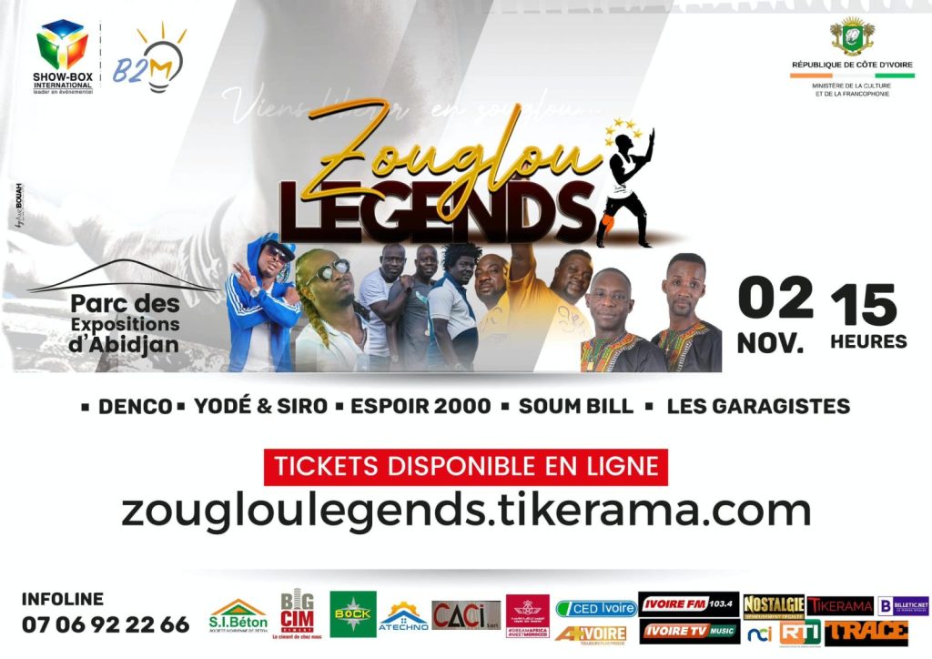 l'affiche de Zouglou legends