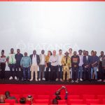 Photo de famille de toute l'équipe de "Ôbatanga"