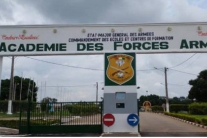L'entrée de l'Académie