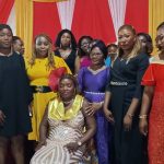 La présidente Amélie Kouadio et les membres de son bureau