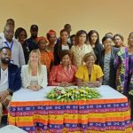 Photo de famille des participants et des conférencières