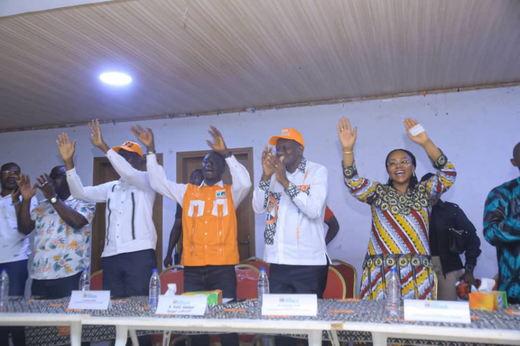 Odiénné : Koné Mamadou et les cadres du RHDP mobilisent le Denguélé pour un 100% en faveur du RHDP