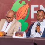 Au micro, le Commissaire Général du FNJC, Alahassane Diakité