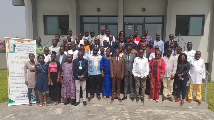 Assemblée Générale Élective du RIP-EPT : Paul Gnélou appelle à une réforme du financement de l'éducation en Côte d'Ivoire