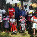 La Caph-ci et la Fondation Arch of Love offrent un noël magique aux enfants handicapés à Abobo