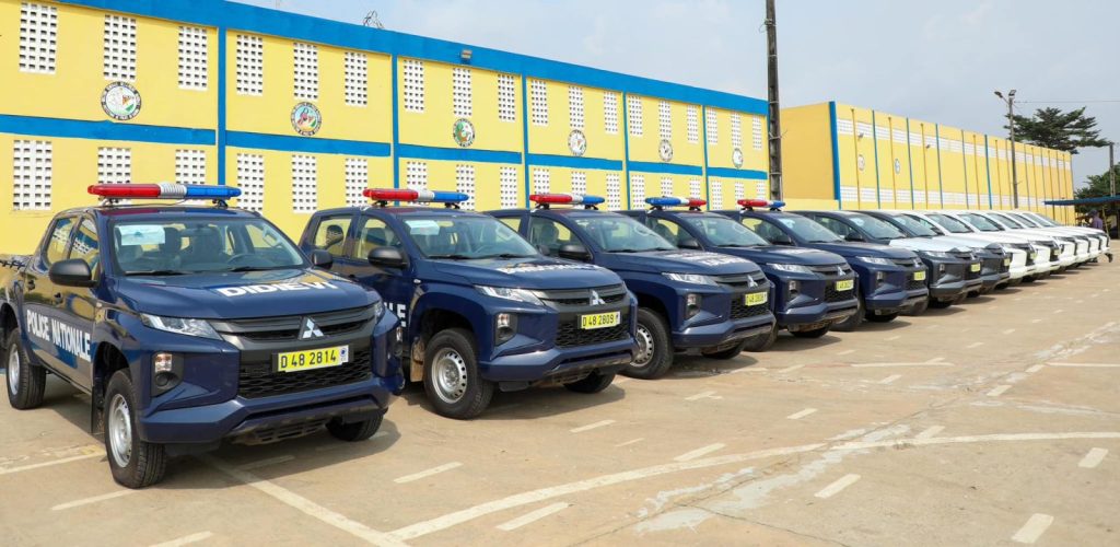 Sécurité : remise de 109 véhicules aux Services de Police et au corps préfectoral