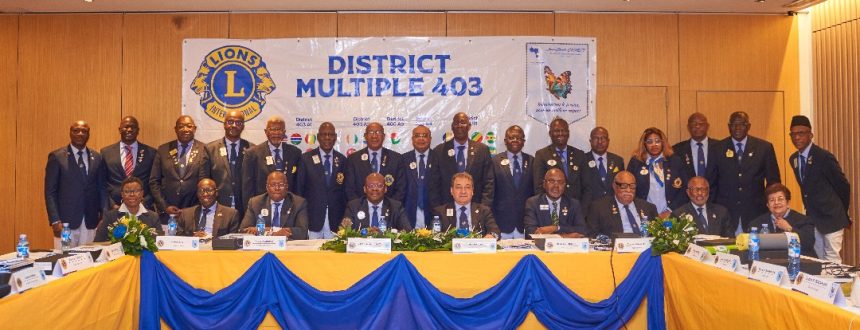 Lions International District Multiple 403 : Les gouverneurs réunis à Abidjan pour le bilan et les perspectives futures
