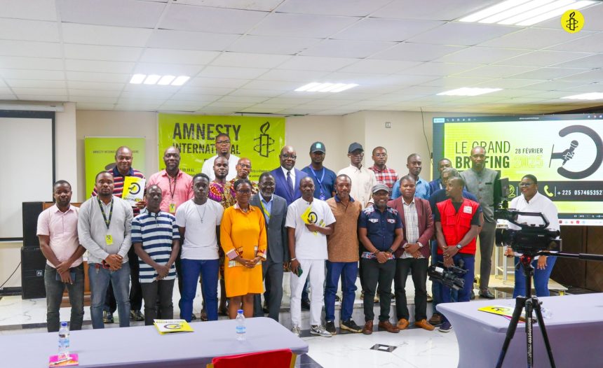Sensibilisation aux droits humains : Amnesty International renforce son partenariat avec les médias ivoiriens