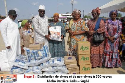 Solidarité Tour ADO 9 et Sounakari AGC 5 : Un engagement fort en faveur des communautés vulnérables