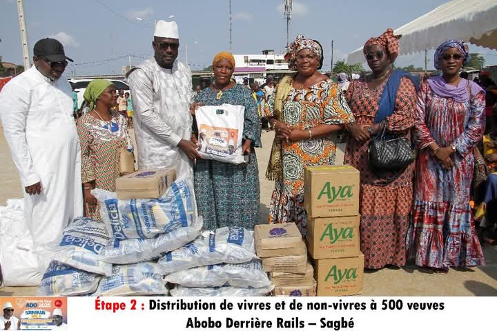 Solidarité Tour ADO 9 et Sounakari AGC 5 : Un engagement fort en faveur des communautés vulnérables