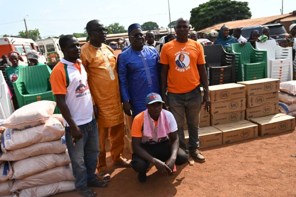 Ramadan à Dianra : Le maire Amourlaye Koné apporte joie et solidarité aux populations