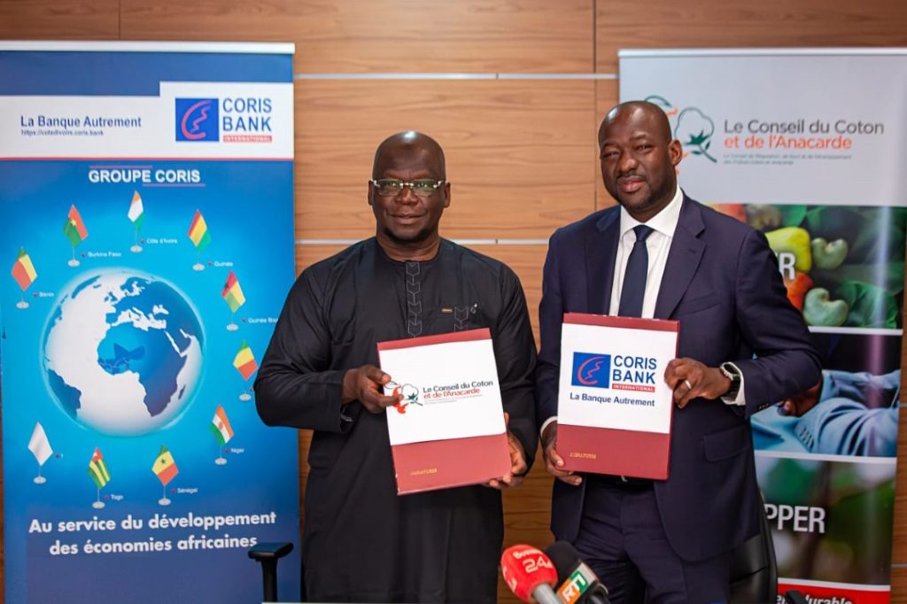 Renforcement des chaînes agricoles : Coris Bank accorde une ligne de crédit de 15 milliards de FCFA