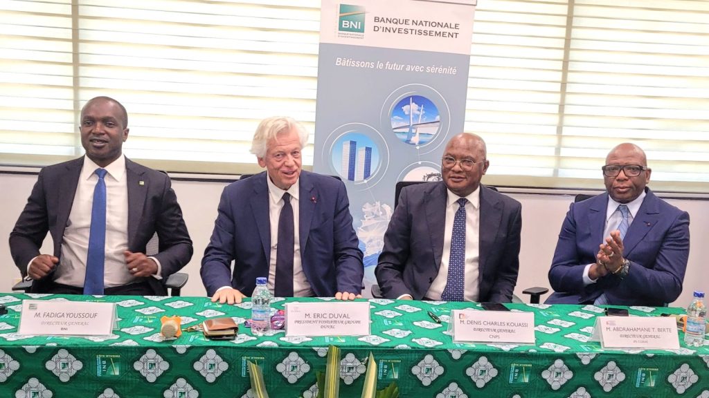 Un nouveau visage pour Abidjan : la BNI et Duval lancent deux grands projets
