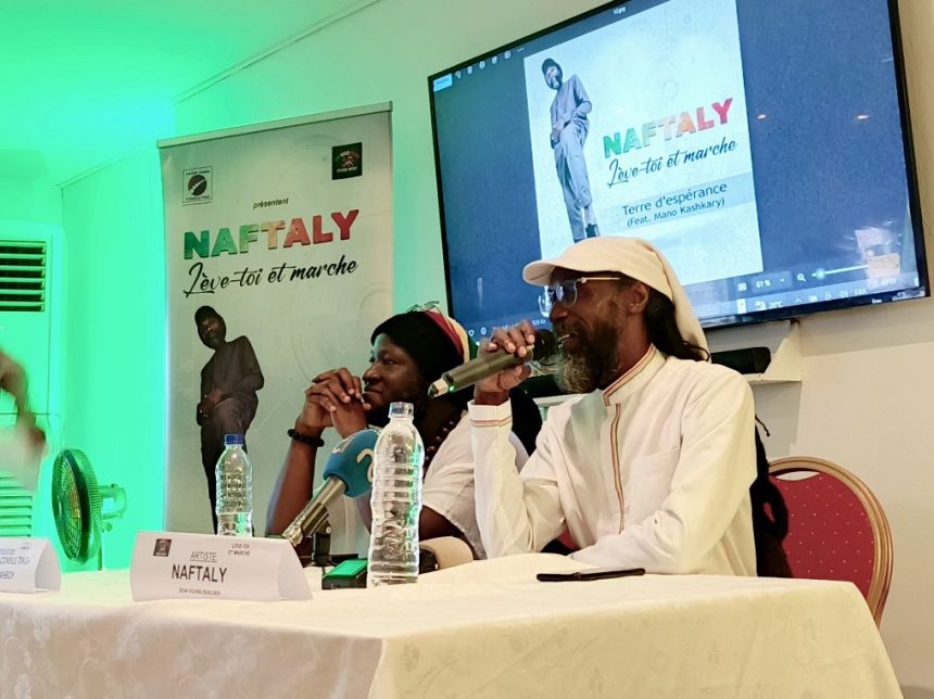 Naftaly dévoile "LÈVE-TOI ET MARCHE" : un album-thérapie aux vibrations spirituelles et engagées