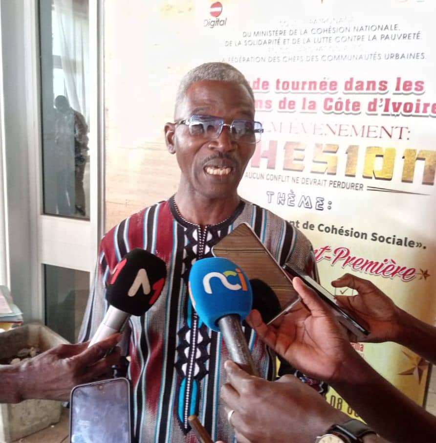 Lancement de la tournée nationale du film « Cohésion » : le cinéma au service de la paix en Côte d’Ivoire