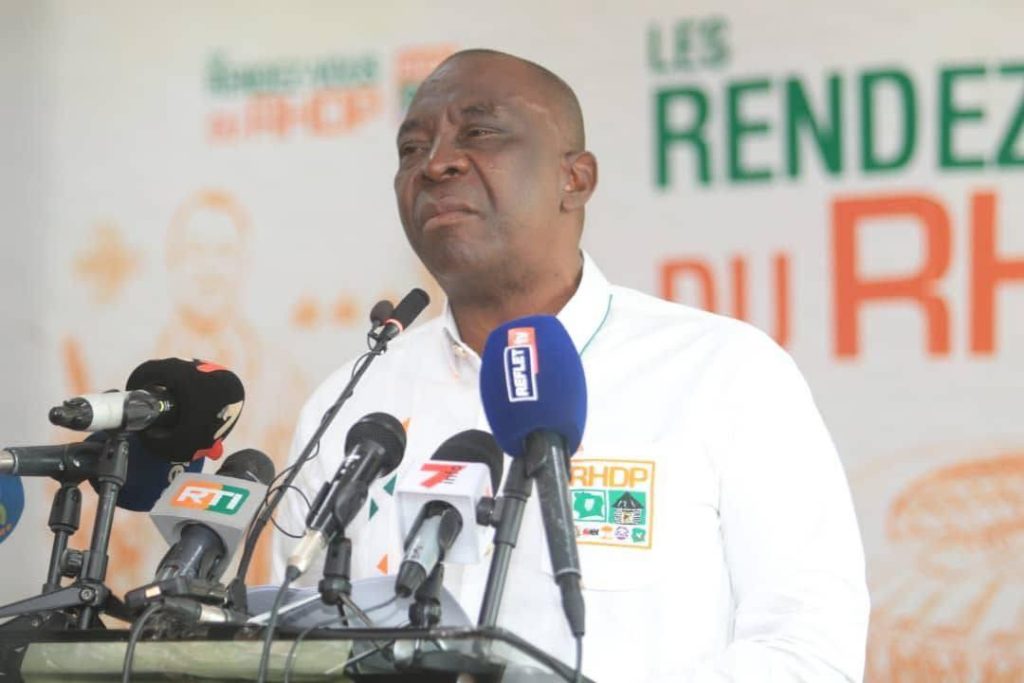 Tribune du RHDP du 20 août 2025 : Mobilisation et appel à la sérénité avant la présidentielle