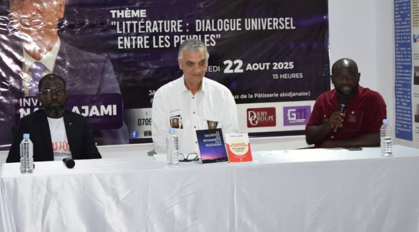 Les Grands Plateaux de l’UJOCCI : Nabil Ajami livre son parcours d’écrivain aux journalistes culturels