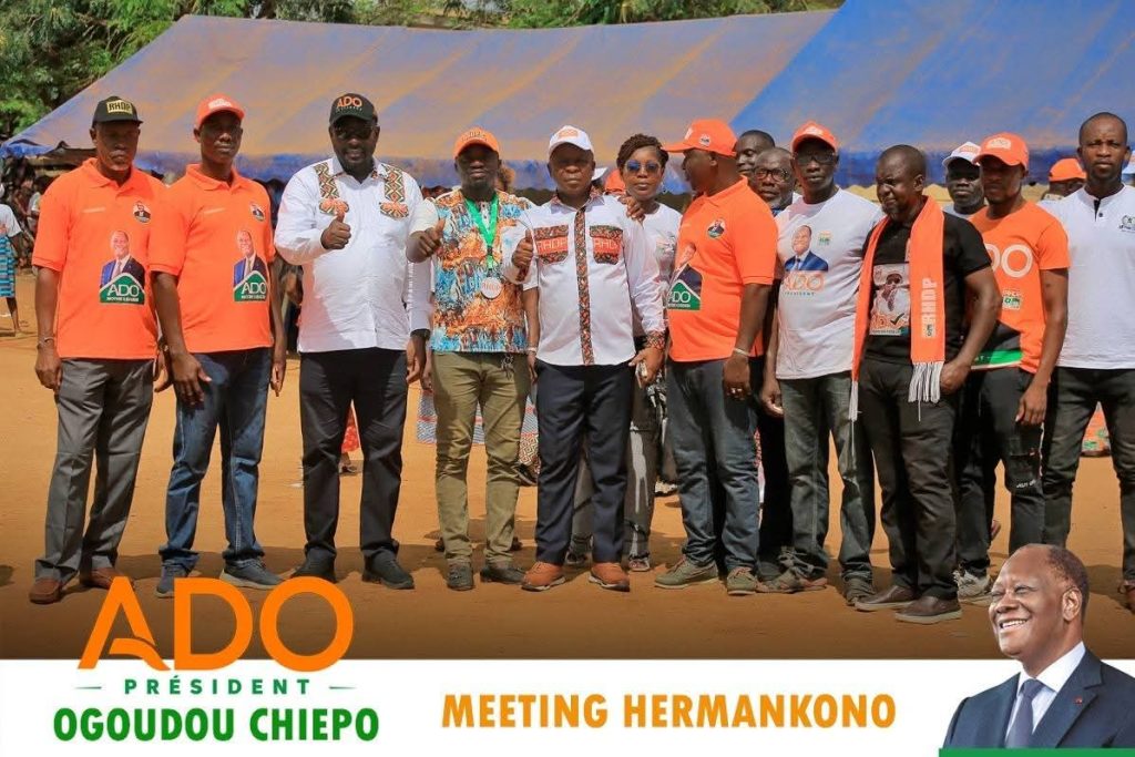 Campagne présidentielle : Ali Badarah Konaté mobilise le Lôh-Djiboua pour "Un Coup KO" d’Alassane Ouattara