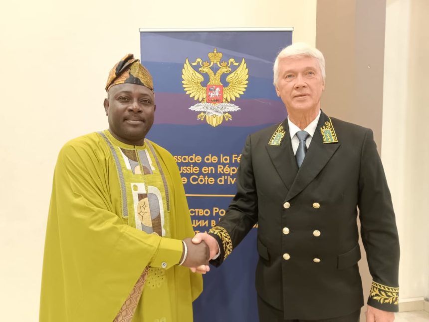Journée du diplomate russe : SEM Alexsei Saltykov réaffirme les priorités de Moscou en Côte d’Ivoire