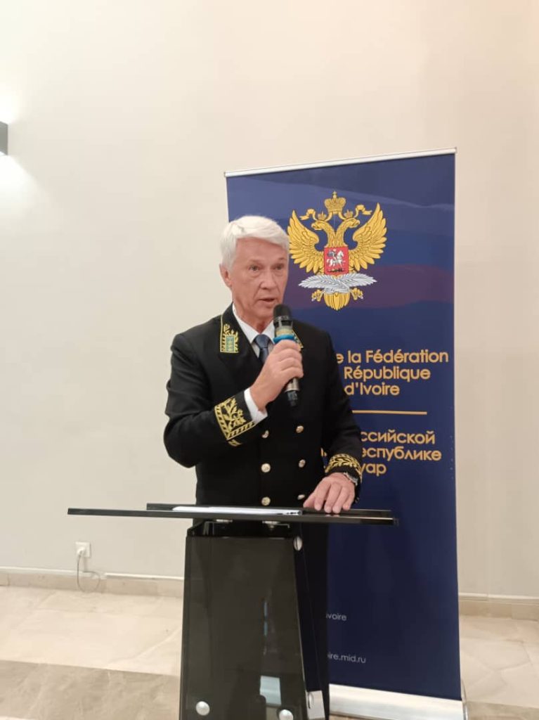 Journée du diplomate russe : SEM Alexsei Saltykov réaffirme les priorités de Moscou en Côte d’Ivoire
