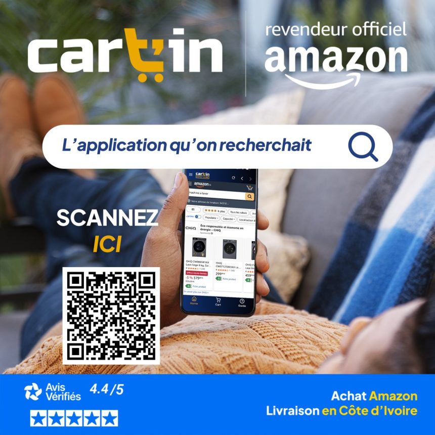 **E-commerce : Cart’In, revendeur officiel d’Amazon, simplifie le shopping en Côte d’Ivoire**