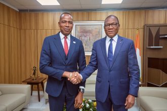 Yamoussa Coulibaly chez Bruno Nabagné Koné : félicitations, reconnaissance et engagement