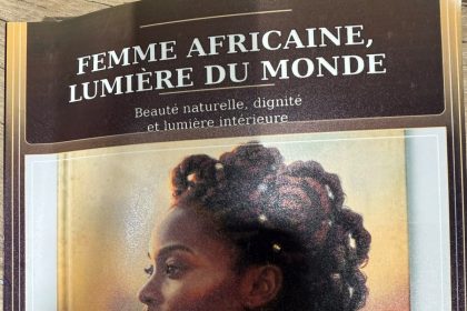 "Femme africaine, lumière du monde" une oeuvre de Yaya Fofana