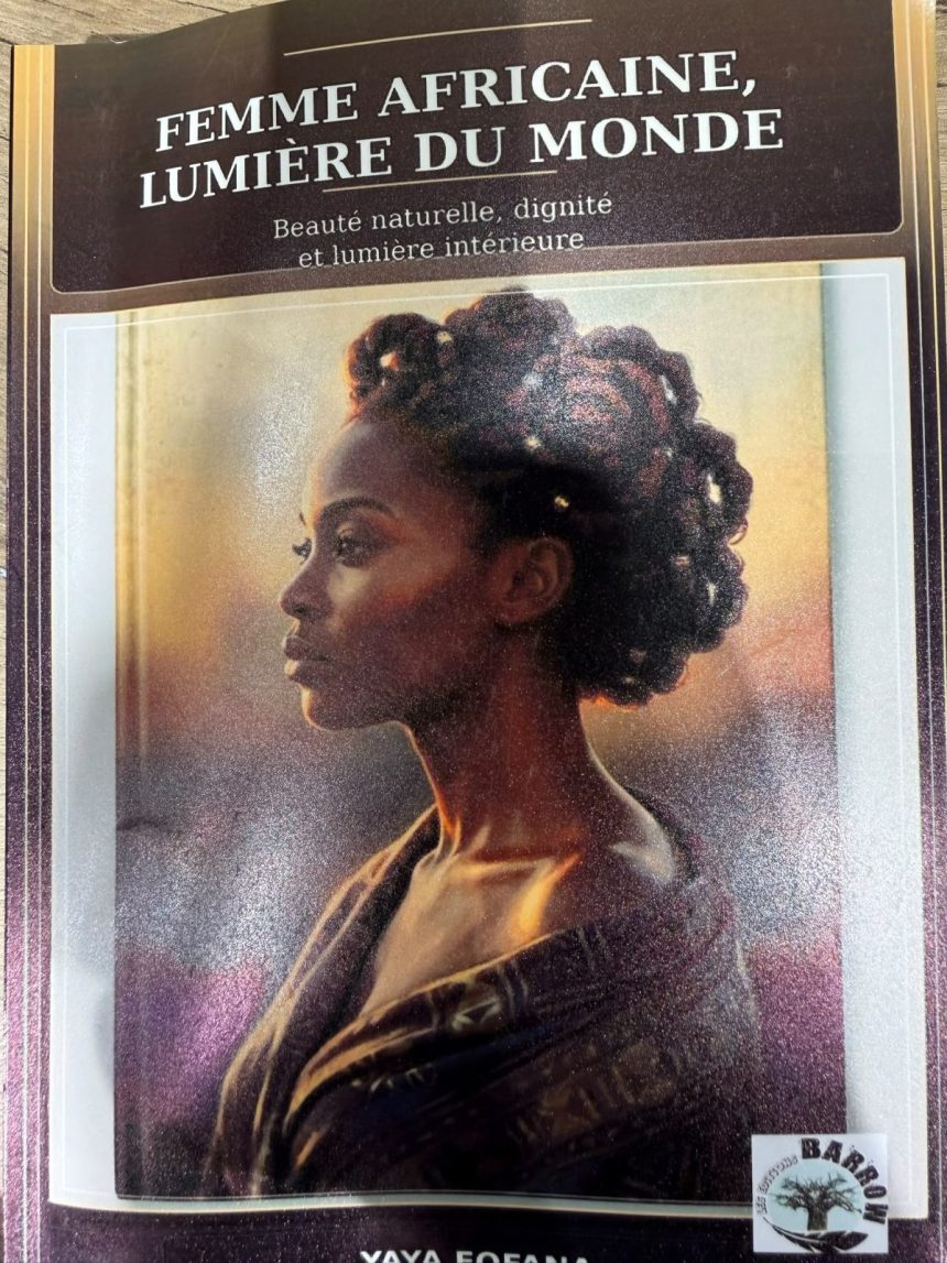 "Femme africaine, lumière du monde" une oeuvre de Yaya Fofana