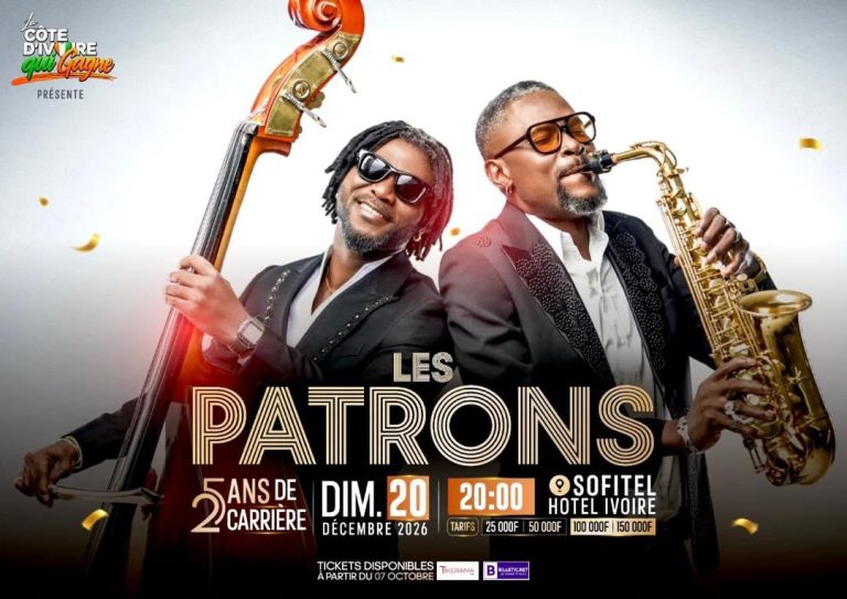 Concert 25 ans de carrière du groupe Les Patrons